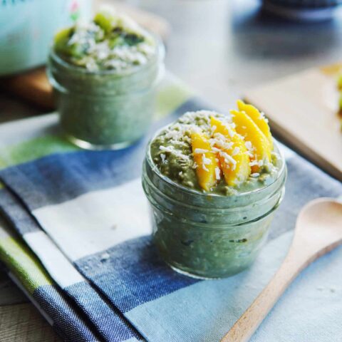 Matcha High Protein Overnight Oats