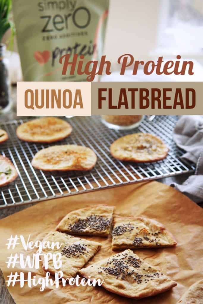 Quinoa Flat Bread Poster