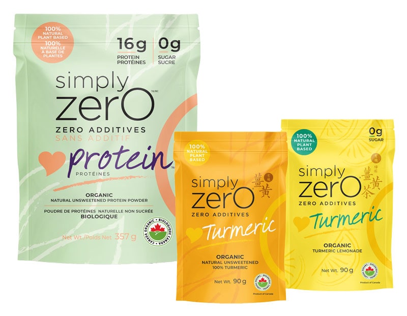 Simply Zero Protein and Turmeric